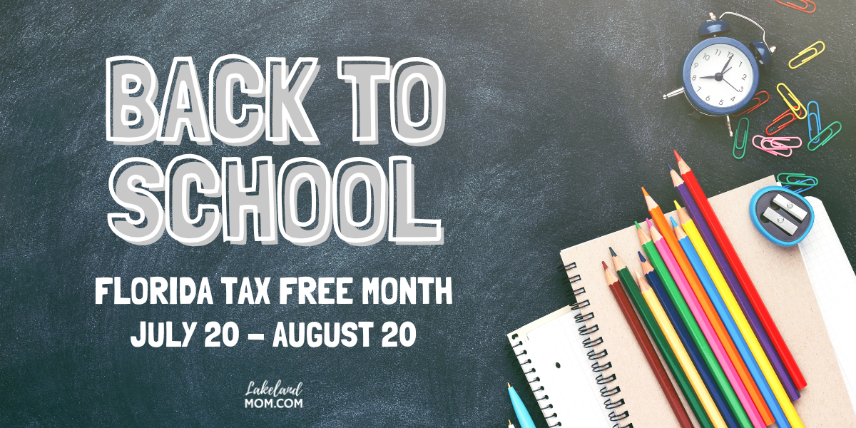 Florida Makes Changes to Back to School Sales Tax Holiday